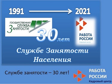 Государственной службе занятости населения - 30 лет